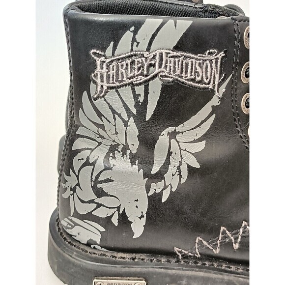 Harley Davidson Boots Women's Size 5 Leather - Picture 7 of 13